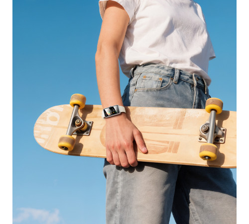 Смарт-годинник HOCO Y34 37mm. 180 mAh. IP67 Smart sports watch(call version) Silver (6942007662710)