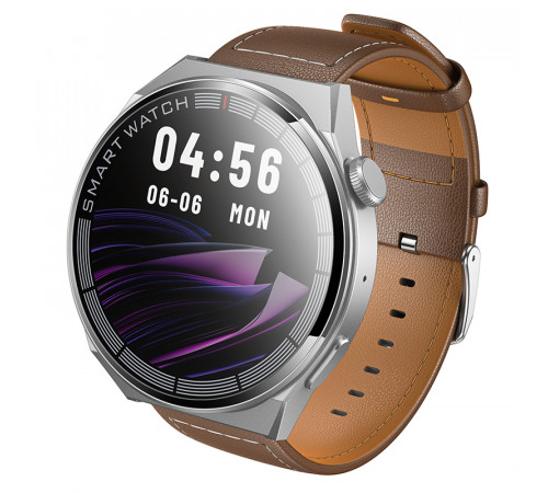 Смарт-годинник HOCO Y35 36mm. 250 mAh. IP67 Smart sports watch(call version) Silver (6942007663656)