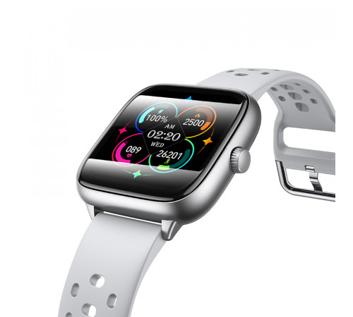 Смарт-годинник HOCO Y36 43mm. 200 mAh. IP67 Smart watch(call version) Silver (6942007667593)