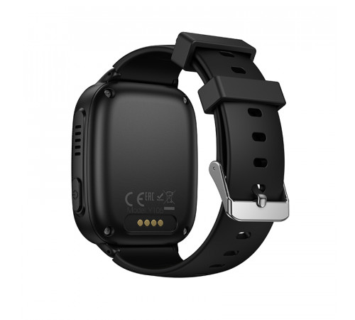 Дитячий смарт-годинник HOCO Y106 4G 46mm. 730 mAh children phone watch Black (6942007658690)