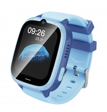 Дитячий смарт-годинник HOCO Y106 4G 46mm. 730 mAh children phone watch Blue (6942007658706)