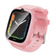 Дитячий смарт-годинник HOCO Y106 4G 46mm. 730 mAh children phone watch Pink (6942007658713)