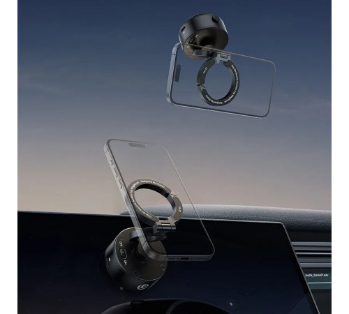 Тримач з електроприсоскою Ulanzi ULANZI SK-22 Electric suction cup bracket for mobile phones Black (M096)