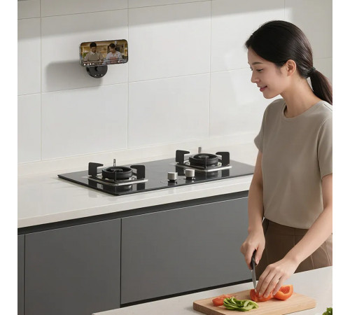 Тримач з електроприсоскою Ulanzi ULANZI SK-22 Electric suction cup bracket for mobile phones Black (M096)