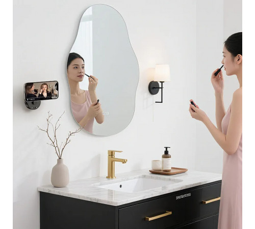 Тримач з електроприсоскою Ulanzi ULANZI SK-22 Electric suction cup bracket for mobile phones Black (M096)