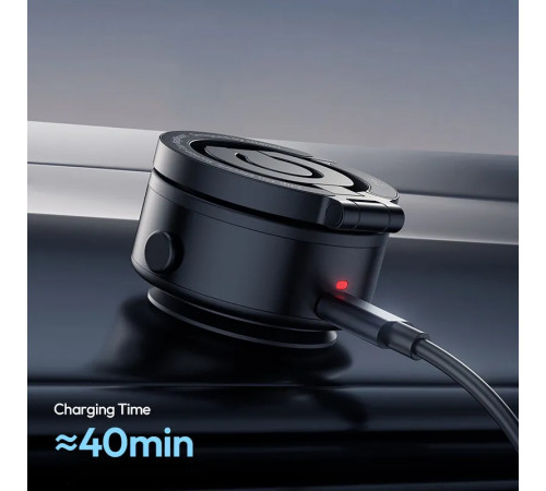 Тримач з електроприсоскою Ulanzi ULANZI SK-22 Electric suction cup bracket for mobile phones Black (M096)