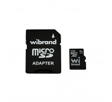 Карта пам'яті microSDXC (UHS-1 U3) Wibrand 64Gb class 10 (adapter SD) (WICDXU3/64GB-A)