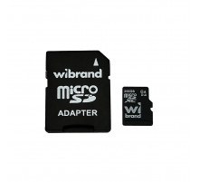 Карта пам'яті microSDXC (UHS-1 U3) Wibrand 256Gb class 10 (adapter SD) (WICDHU3/256GB-A)