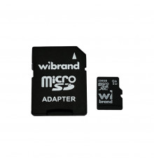 Карта памяти microSDXC (UHS-1 U3) Wibrand 256Gb class 10 (adapter SD) (WICDHU3/256GB-A)