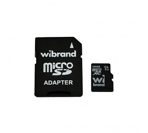 Карта пам'яті microSDXC (UHS-1 U3) Wibrand 256Gb class 10 (adapter SD) (WICDHU3/256GB-A)