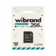 Карта пам'яті microSDXC (UHS-1 U3) Wibrand 256Gb class 10 (adapter SD) (WICDHU3/256GB-A)