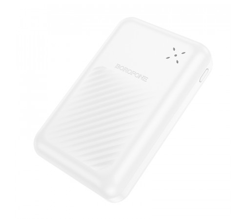 Зовнішній акумулятор BOROFONE BJ30A Starlight 22.5W+PD20W fully compatible power bank(20000mAh) White (6941991118296)
