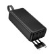 Зовнішній акумулятор BOROFONE BJ79B Clever power bank with 3 cables(30000mAh) Black (6941991121579)