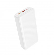 Зовнішній акумулятор BOROFONE BJ80A Clever 22.5W+PD20W fully compatible power bank(20000mAh) White (6941991121623)
