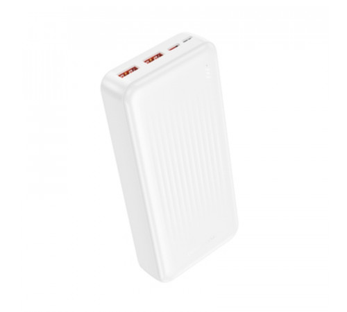 Зовнішній акумулятор BOROFONE BJ80A Clever 22.5W+PD20W fully compatible power bank(20000mAh) White (6941991121623)