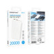 Зовнішній акумулятор BOROFONE BJ80A Clever 22.5W+PD20W fully compatible power bank(20000mAh) White (6941991121623)
