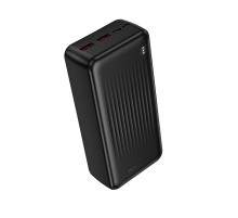 Зовнішній акумулятор BOROFONE BJ80B Clever 22.5W+PD20W fully compatible power bank(30000mAh) Black (6941991121630)