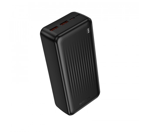 Зовнішній акумулятор BOROFONE BJ80B Clever 22.5W+PD20W fully compatible power bank(30000mAh) Black (6941991121630)