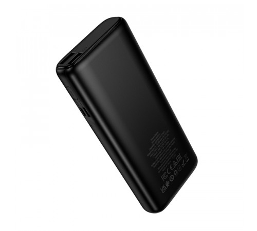 Зовнішній акумулятор BOROFONE BJ81A Astute power bank(10000mAh) Black (6941991125157)