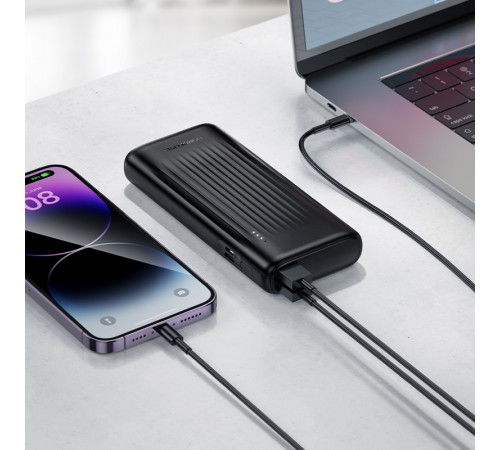 Зовнішній акумулятор BOROFONE BJ81A Astute power bank(10000mAh) Black (6941991125157)
