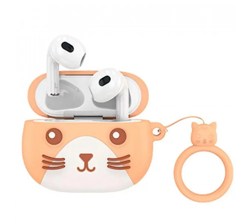 Бездротові навушники TWS HOCO EW46 Khaki Cat (6931474788863)