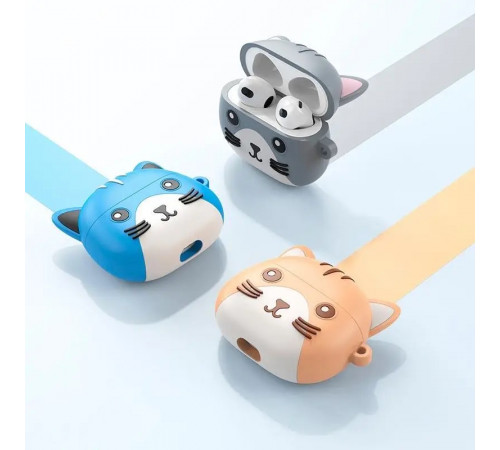 Бездротові навушники TWS HOCO EW46 Khaki Cat (6931474788863)