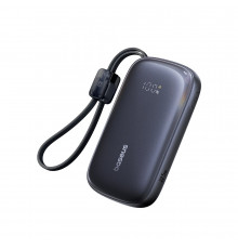 Зовнішній акумулятор Baseus EnerFill FC21 Qpow 3 Ultra Digital Display Power Bank with Detachable Cable 20000mAh 22.5W Cosmic Black (E0027M00)