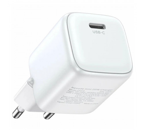 Мережевий зарядний пристрій UGREEN 20W USB-C GaN Fast Charger EU (UGR-55554)