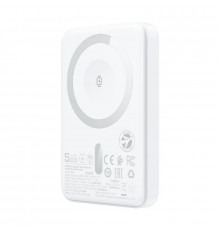Зовнішній акумулятор ACEFAST M25-5000 PD20W magnetic fast wireless charging power bank White (6974316285205)