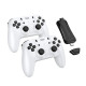 Ігрова приставка + 2 джойстики HOCO GA31 Collection game box+two wireless gamepads set White (6942007672122)