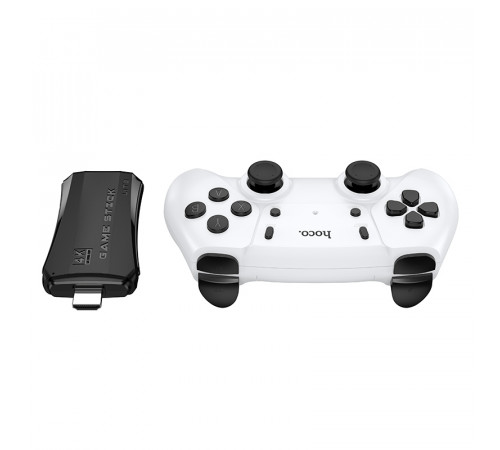 Ігрова приставка + 2 джойстики HOCO GA31 Collection game box+two wireless gamepads set White (6942007672122)
