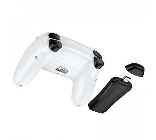 Ігрова приставка + 2 джойстики HOCO GA31 Collection game box+two wireless gamepads set White (6942007672122)