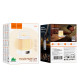 Світильник HOCO HX15 1.5W. 1200 mAh. Smart clock night light White (6942007671842)