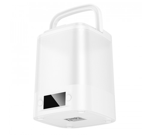 Світильник HOCO HX15 1.5W. 1200 mAh. Smart clock night light White (6942007671842)