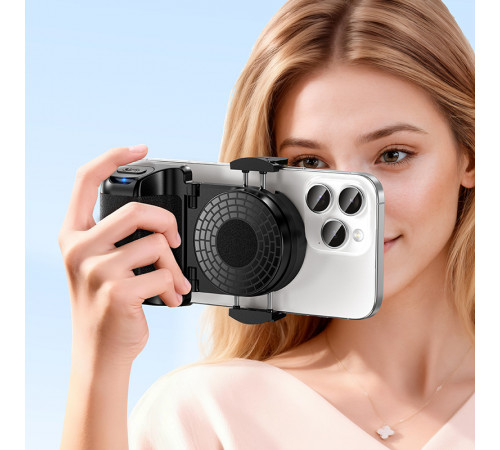 Тримач телефона HOCO K33 Oleada multi-function recording tool Black (6942007671415)