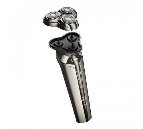 Електробритва HOCO HP39 600 mAh. Three-head shaver Metal Gray (6942007667463)