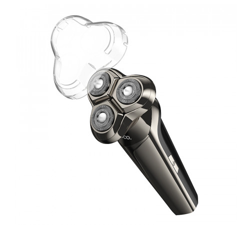 Електробритва HOCO HP39 600 mAh. Three-head shaver Metal Gray (6942007667463)