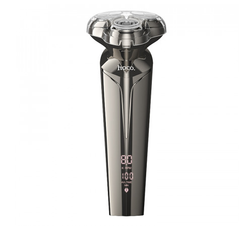 Електробритва HOCO HP39 600 mAh. Three-head shaver Metal Gray (6942007667463)