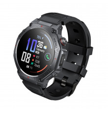 Смарт-часы HOCO Y37 AMOLED 36mm. 520 mAh. GPS sports watch(call version) Black (6942007666046)