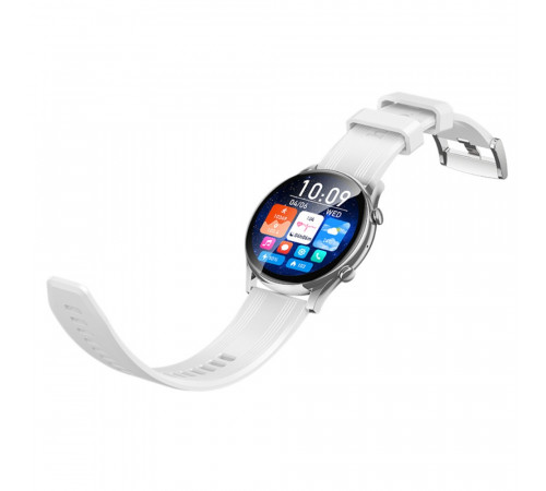 Смарт-годинник HOCO Y38 AMOLED 36mm. 300 mAh. Smart watch(call version) Silver (6942007672054)