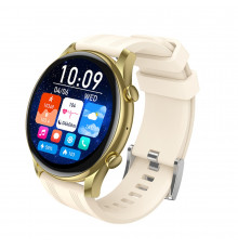 Смарт-часы HOCO Y38 AMOLED 36mm. 300 mAh. Smart watch(call version) Gold (6942007672061)