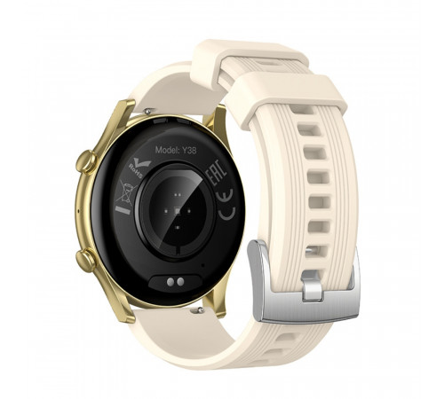 Смарт-годинник HOCO Y38 AMOLED 36mm. 300 mAh. Smart watch(call version) Gold (6942007672061)