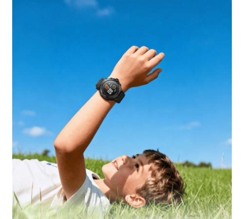 Дитячий смарт-годинник HOCO Y107 4G 32mm. 700 mAh. IP54. children phone watch black (6942007666053)