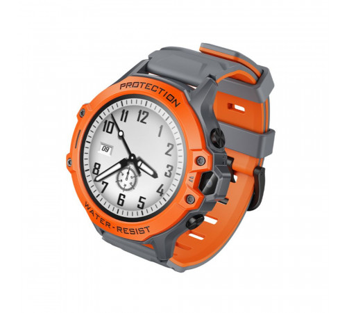 Дитячий смарт-годинник HOCO Y107 4G 32mm. 700 mAh. IP54. children phone watch orange (6942007666060)