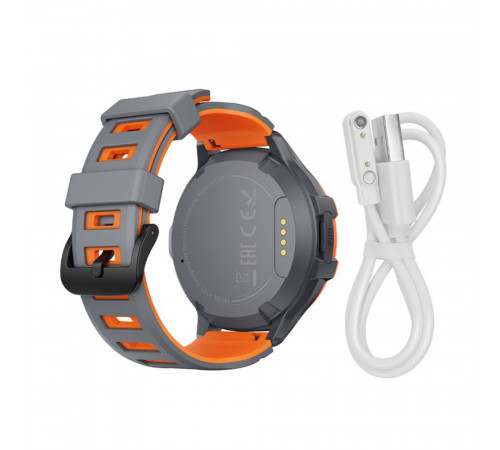 Дитячий смарт-годинник HOCO Y107 4G 32mm. 700 mAh. IP54. children phone watch orange (6942007666060)