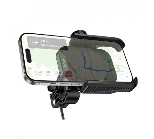 Вело/Мото тримач для телефона HOCO H91 Milly motorcycle bicycle universal holder Black (6942007662642)