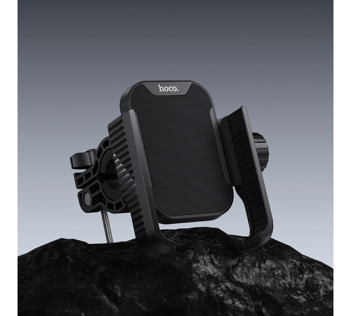 Вело/Мото тримач для телефона HOCO H91 Milly motorcycle bicycle universal holder Black (6942007662642)