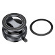 Автотримач для телефона HOCO H92 High vacuum suction cup magnetic holder(universal) Black Metal Gray (6942007663861)
