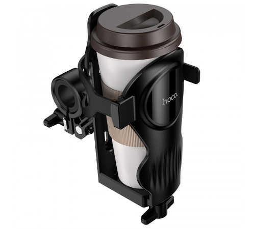 Велотримач для телефона HOCO H94 Feliz cycling water cup holder Black (6942007666817)