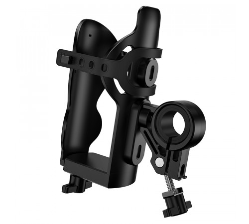 Велотримач для телефона HOCO H94 Feliz cycling water cup holder Black (6942007666817)